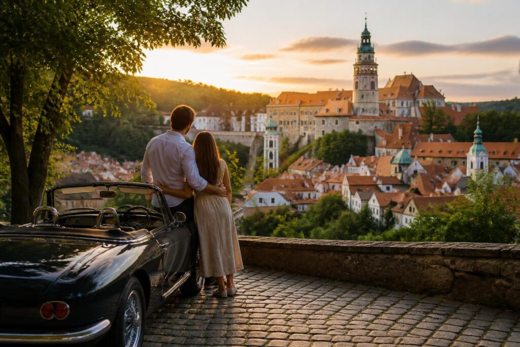 Romantik auf vier Rädern: dein perfekter Flitterwochen-Roadtrip durch Tschechien